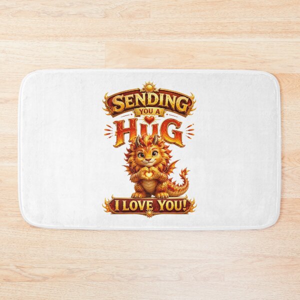 Item preview, Solarheart the Leo Dragon: A Fiery Hug of Love designed and sold by BlissBlvdShop.