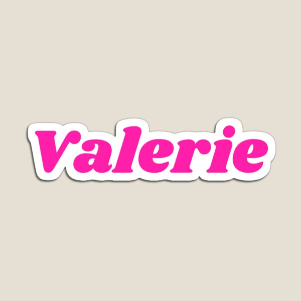 Item preview, Valerie Name, Pink designed and sold by RedParker.
