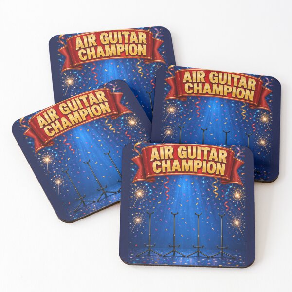 Item preview, Air Guitar Champion designed and sold by Daemolitia Designs.
