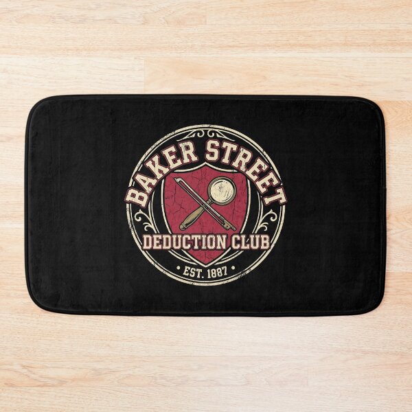 Item preview, Baker Street Deduction Club Est 1887 Sherlock Holmes Badge designed and sold by Fenay Designs.
