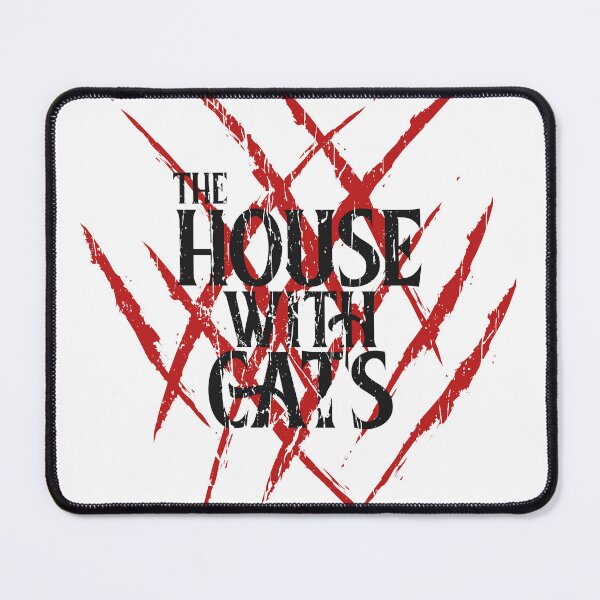 Item preview, The House With Cats, Halloween Cat Lover, Cat Claws Horror Design designed and sold by BriAngelaBubbleDesigns.