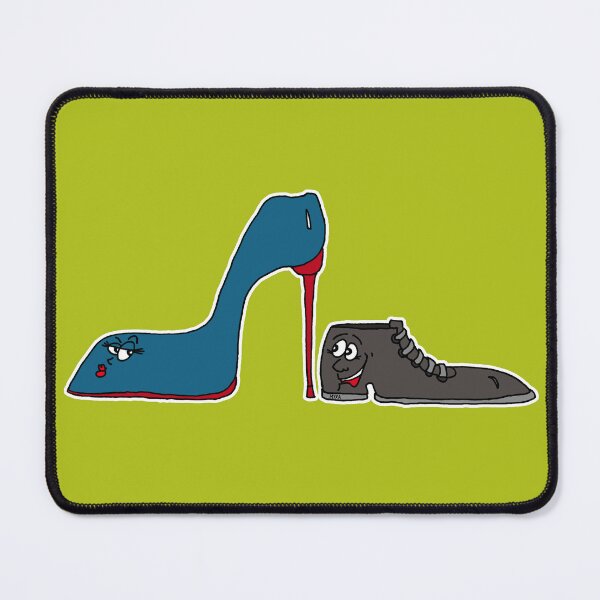 Item preview, High Heels Shoe Romance | Cute High Heel and Boot Couple designed and sold by MyxaART.