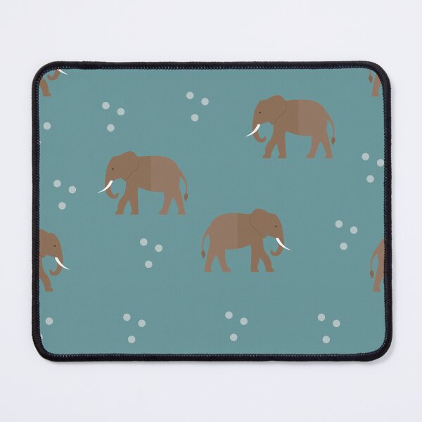 Item preview, Elephants on blue designed and sold by reneesillus.