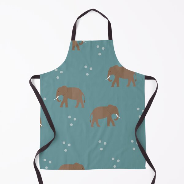 Item preview, Elephants on blue designed and sold by reneesillus.