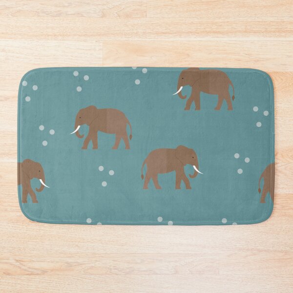 Item preview, Elephants on blue designed and sold by reneesillus.