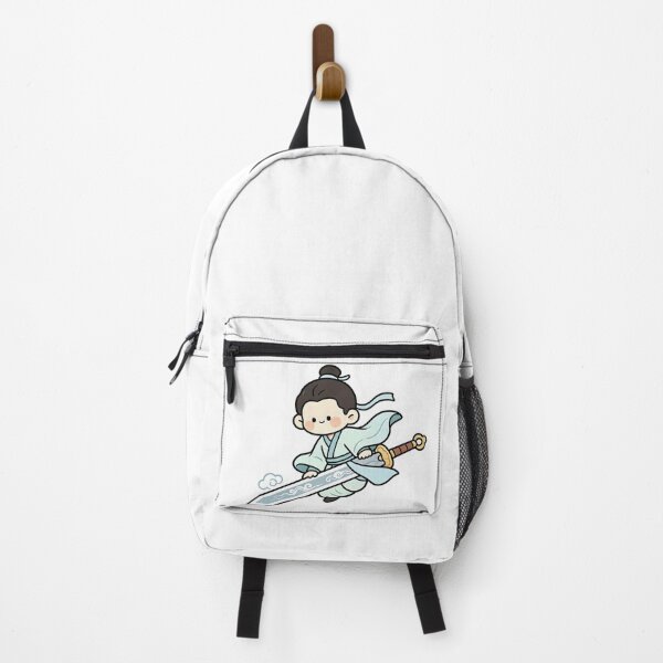 Item preview, Cute Chibi Chinese Swordsman Flying on Sword designed and sold by TheSlothSociety.
