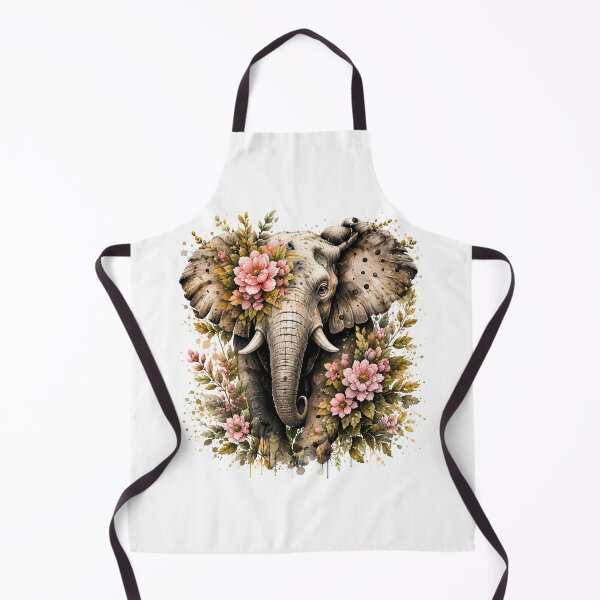 Item preview, Floral Elephant Majesty designed and sold by layalistoresa.