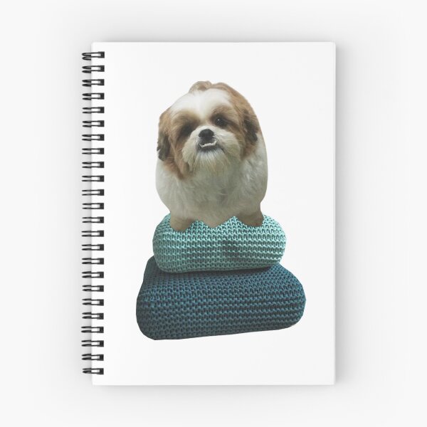 Item preview, SHI-TZU DOG WITH PILLOWS designed and sold by Nathalia Montoro.