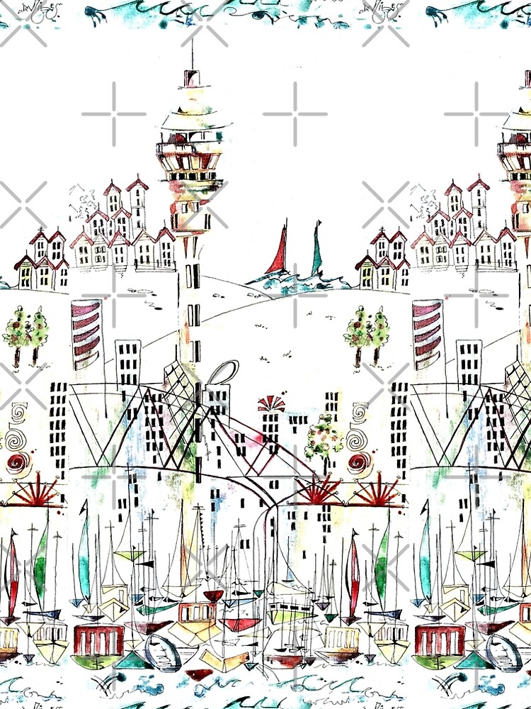 Auckland Sky Tower by milesdesignart