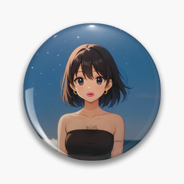 Item preview, Manga Girl/Boy – Starry Beach & Manga Beach Art designed and sold by Aliss20.