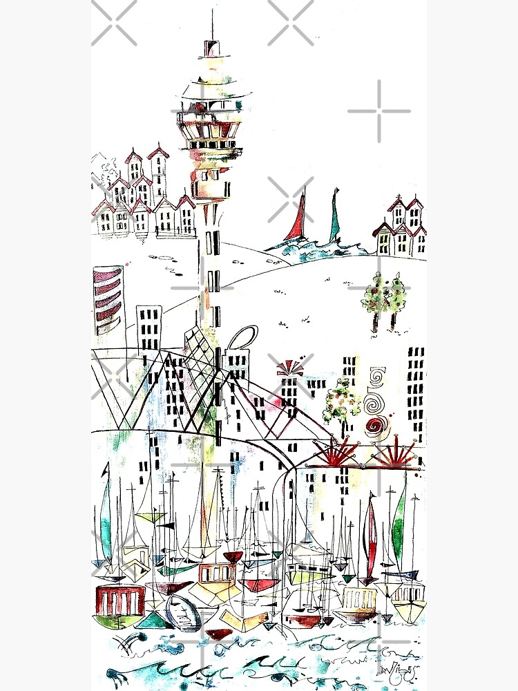 Auckland Sky Tower by milesdesignart