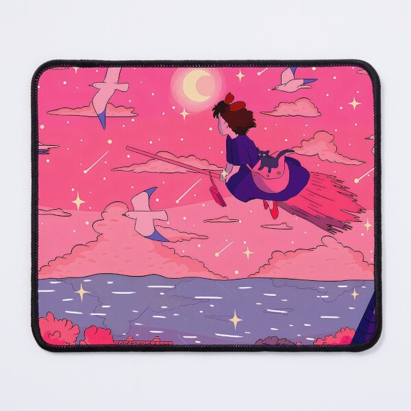 Item preview,  Cute kawaii girl [[kiki's]]  -%[ghiblis]%- flying aways aesthetic designed and sold by ITsyxuanart.