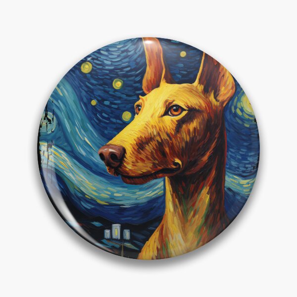 Item preview, Funny Pharaoh Hound Starry Night Illustration Mom Dad Kids designed and sold by rafaeltto.