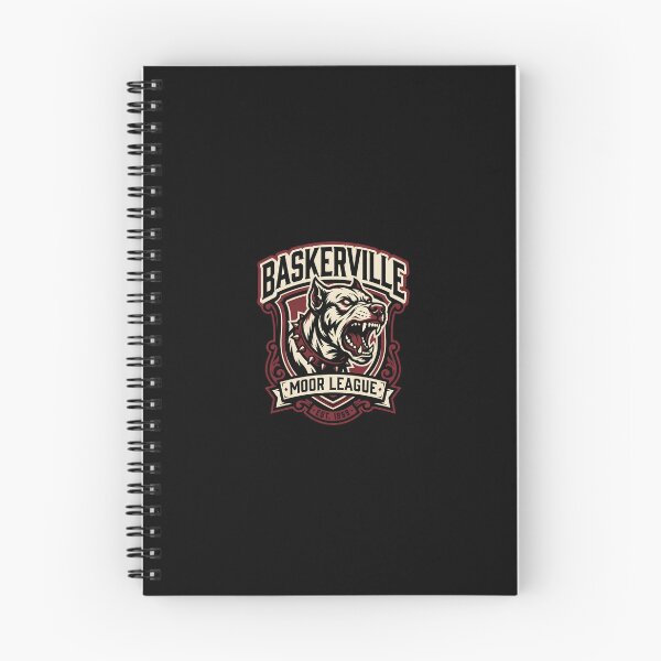 Item preview, Baskerville Moor League Est 1888 Sherlock Holmes Hound Crest designed and sold by Fenay Designs.