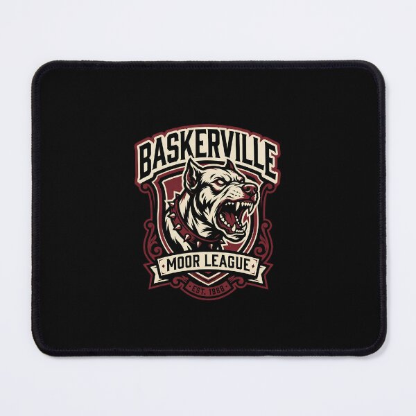 Item preview, Baskerville Moor League Est 1888 Sherlock Holmes Hound Crest designed and sold by Fenay Designs.