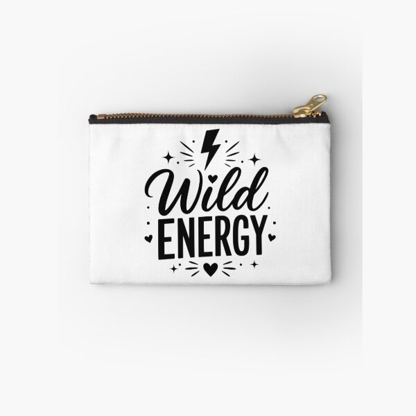 Item preview, Wild Energy Lightning Bolt Funny Aesthetic Quote Design designed and sold by PnrArtDesign.