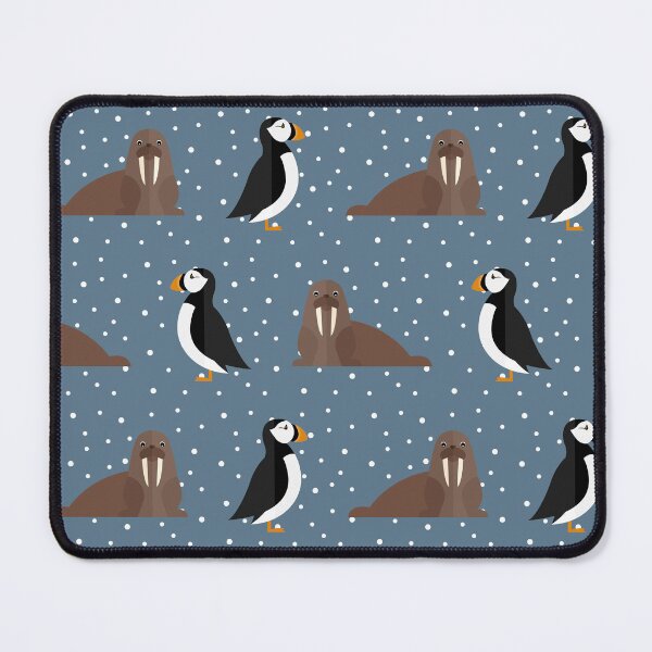Item preview, Arctic adventures on blue designed and sold by reneesillus.