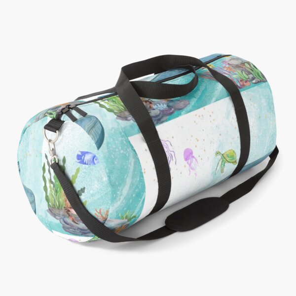 Item preview, Watercolor Ocean Life: Blue Whale and Sea Friends designed and sold by Violet-Forge.