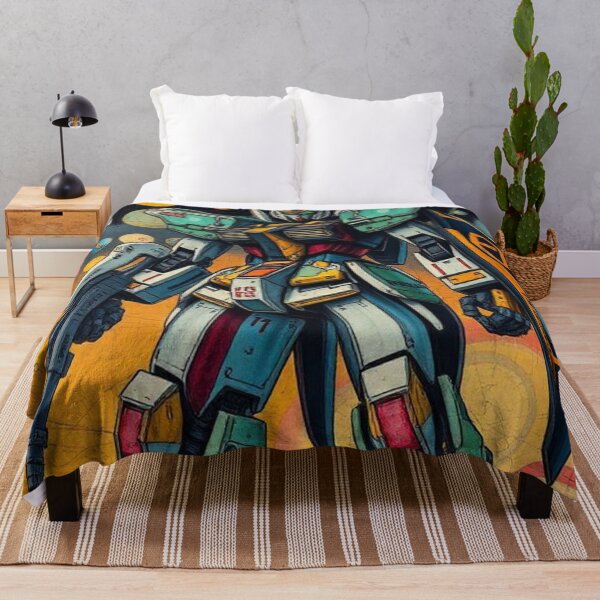 Item preview, Multicolored Robot in Transformer Style | Futuristic Illustration designed and sold by RAISC.