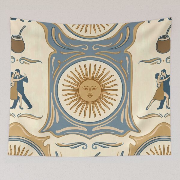Item preview, Argentine Cultural Heritage Patterns Landscapes National  designed and sold by ART ATTACK ZONE.
