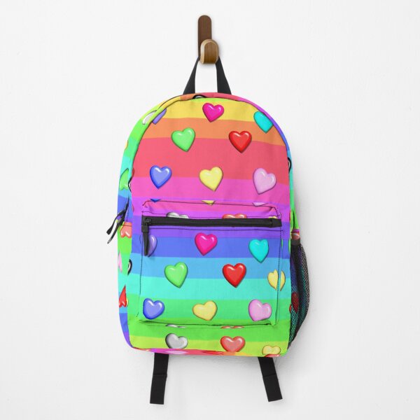 Item preview, rainbow hearts designed and sold by kanaehonkawa.