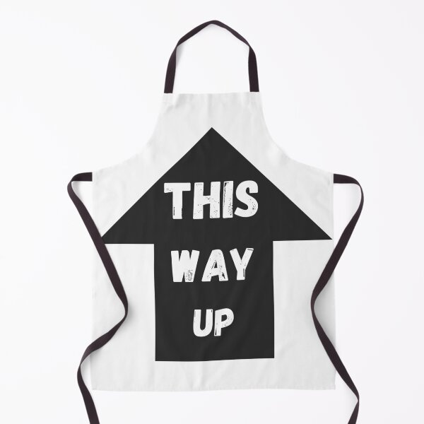Item preview, This Way Up Distressed Arrow Graphic designed and sold by Snedsdigital.