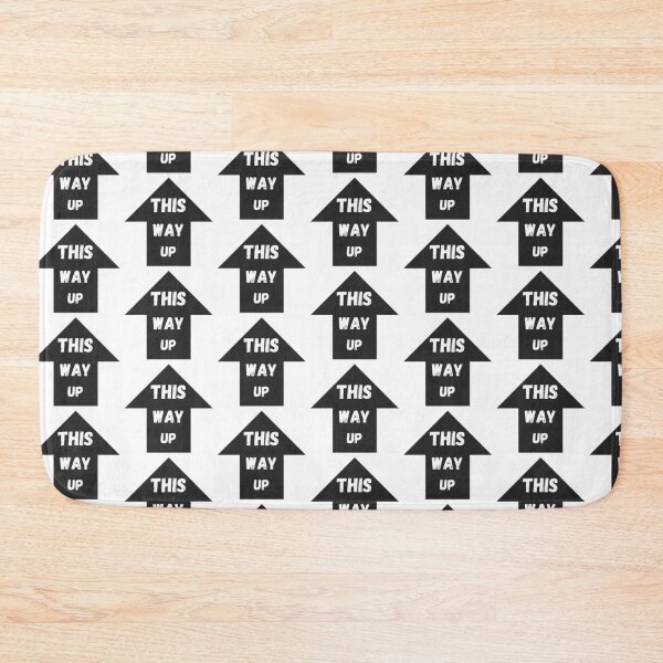 Item preview, This Way Up Distressed Arrow Graphic designed and sold by Snedsdigital.