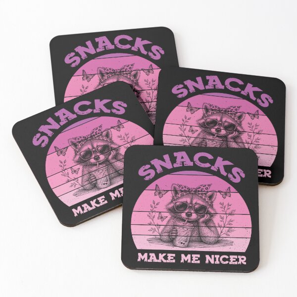 Item preview, Snacks Make Me Nicer designed and sold by EnchantedOwl.