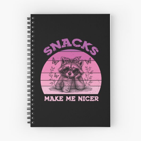 Item preview, Snacks Make Me Nicer designed and sold by EnchantedOwl.