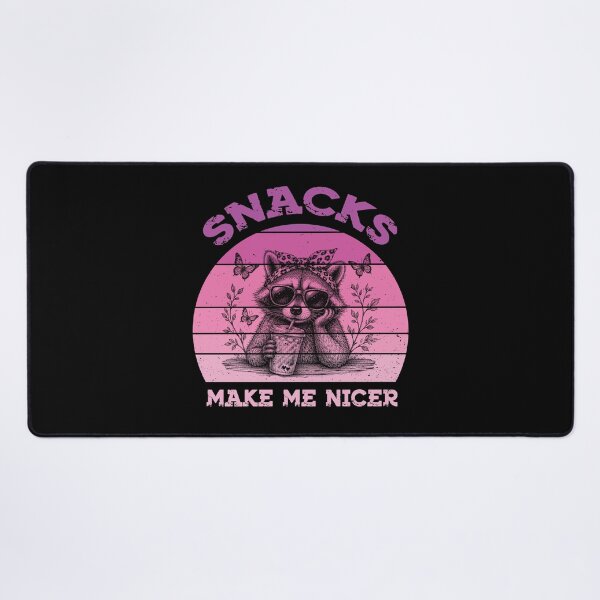 Item preview, Snacks Make Me Nicer designed and sold by EnchantedOwl.