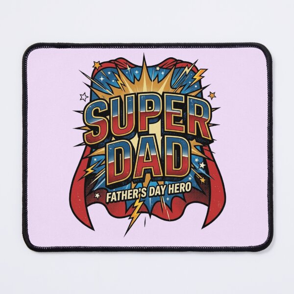 Item preview, Super Dad Father's Day Hero Retro Comic designed and sold by PACS0011.