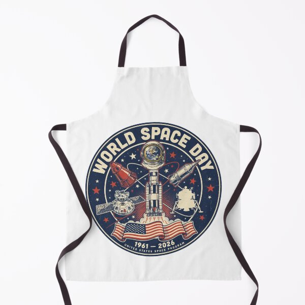 Item preview, United States Space Program World Space Day — Retro NASA Mission Patch T-Shirt V4 designed and sold by DarylWelsh2024.