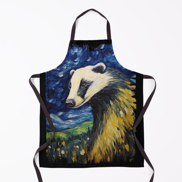 Item preview, Funny Badger Starry Night Illustration Mom Dad Kids designed and sold by rafaeltto.