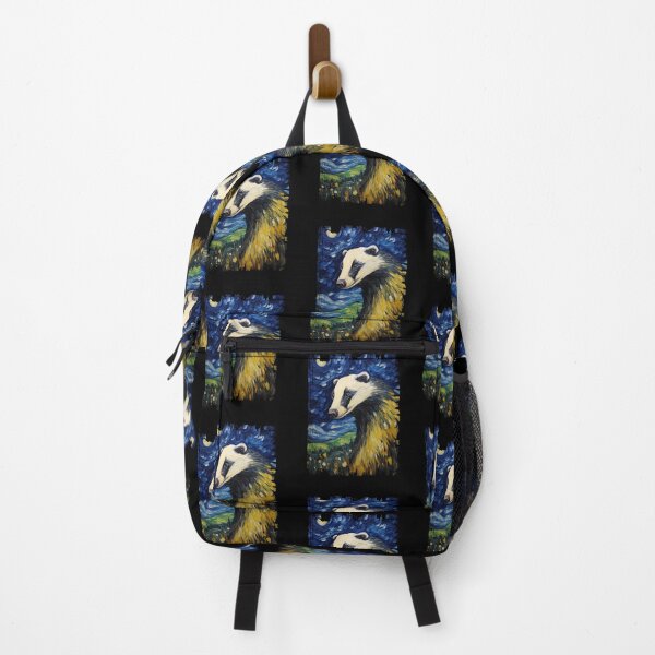 Item preview, Funny Badger Starry Night Illustration Mom Dad Kids designed and sold by rafaeltto.