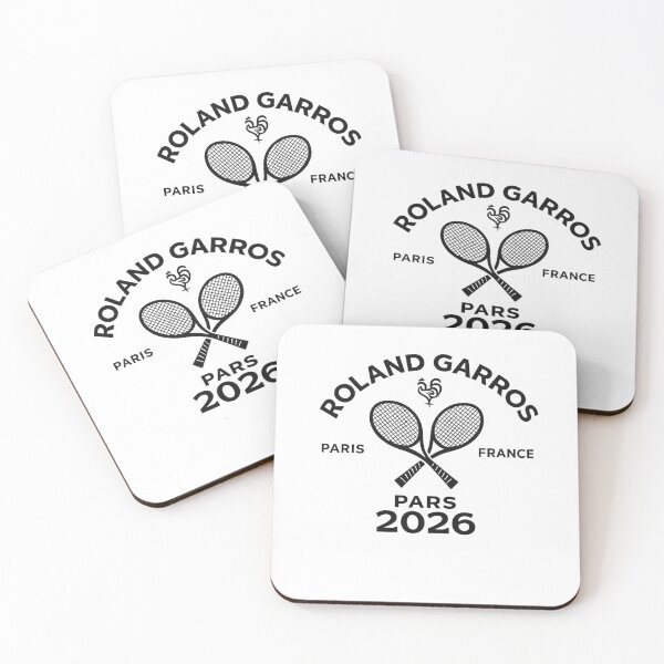 Item preview, Roland Garros Paris France 2026 Black Tennis Emblem designed and sold by Holy-Verse.
