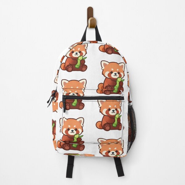 Item preview, Cute Red Panda Bamboo Snack designed and sold by RandomWalker.