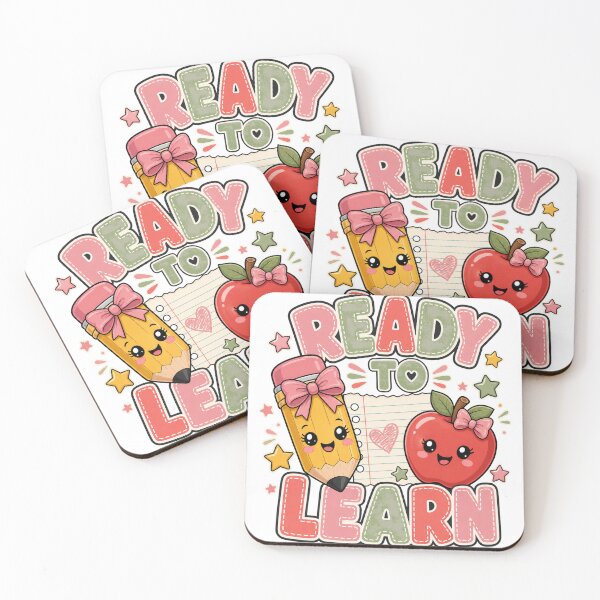Item preview, Ready to Learn Cute Back to School Pencil and Apple Design designed and sold by CatalystAI.