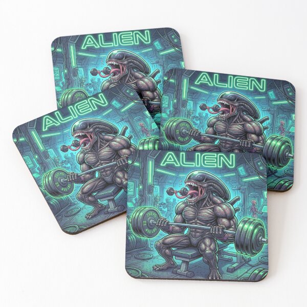 Item preview, MUSCLE ALIEN designed and sold by Noexcusesstore.