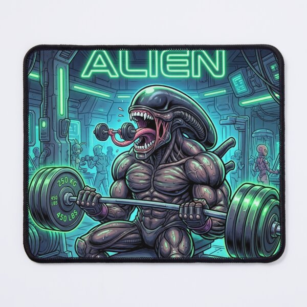 Item preview, MUSCLE ALIEN designed and sold by Noexcusesstore.