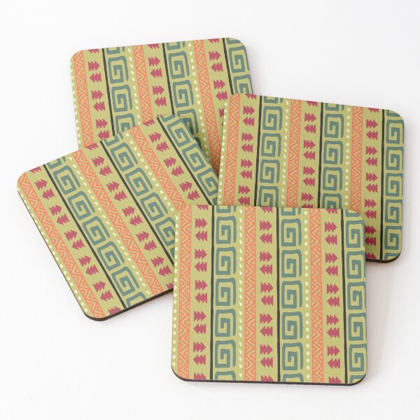 Item preview, African Pattern Design Sticker | Tribal Geometric Art | African Inspired POD Design designed and sold by limos.