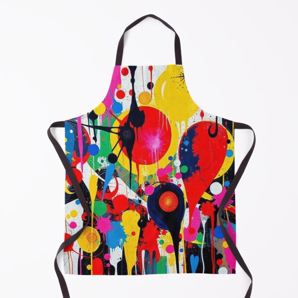 Item preview, Abstract Illustration of Multicolored Spots | Fluid and Creative Art designed and sold by RAISC.