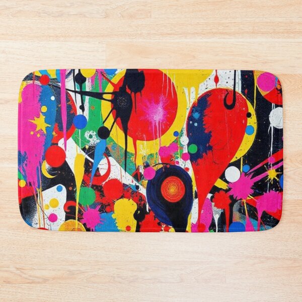 Item preview, Abstract Illustration of Multicolored Spots | Fluid and Creative Art designed and sold by RAISC.