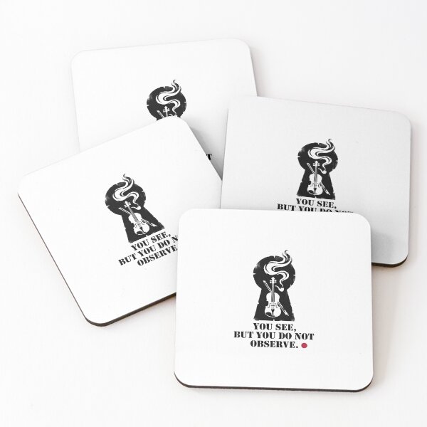 Item preview, You See But You Do Not Observe Sherlock Holmes Keyhole Art designed and sold by Fenay Designs.