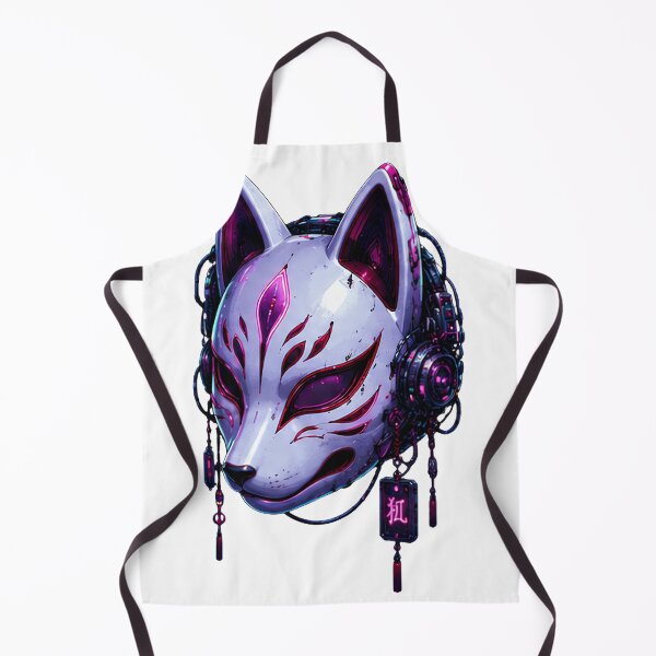 Item preview, Cyber Kitsune — Neon Fox Mask Cyberpunk Japanese Art designed and sold by kummo-0319.