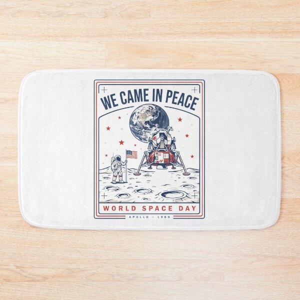 Item preview, We Came In Peace — Apollo 1969 Moon Landing World Space Day Retro T-Shirt V2 designed and sold by DarylWelsh2024.