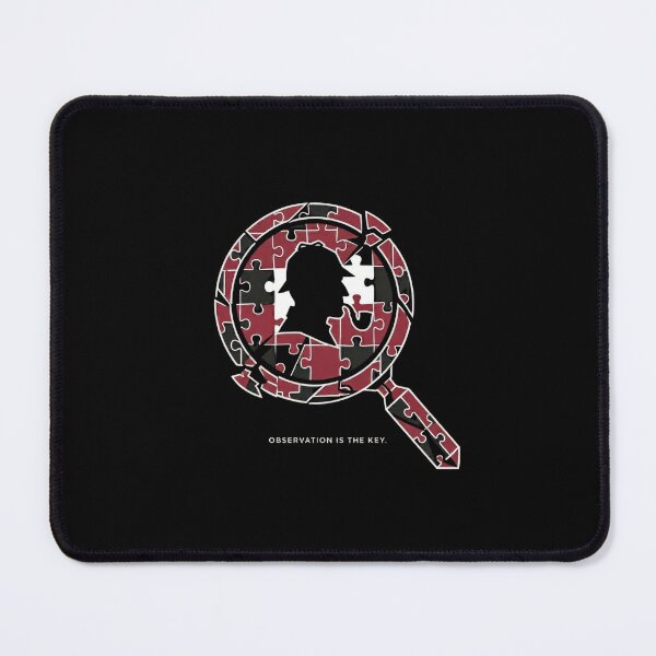 Item preview, Observation Is The Key Sherlock Holmes Jigsaw Puzzle Art designed and sold by Fenay Designs.