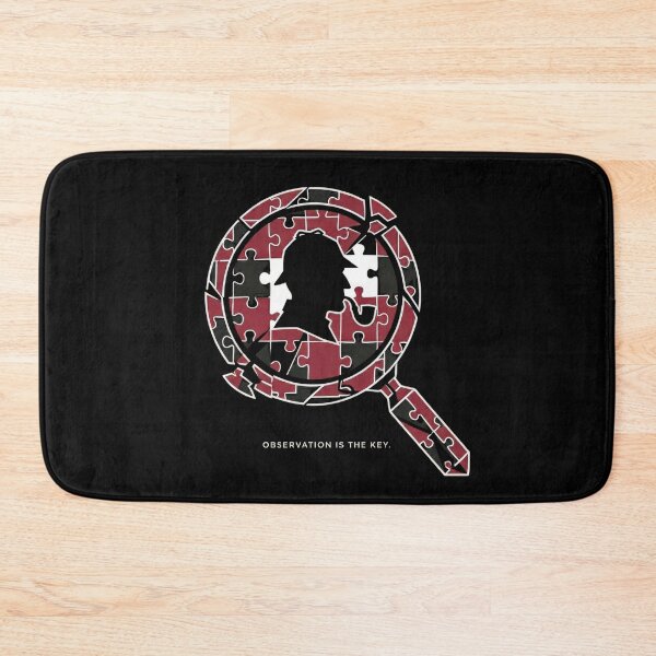 Item preview, Observation Is The Key Sherlock Holmes Jigsaw Puzzle Art designed and sold by Fenay Designs.