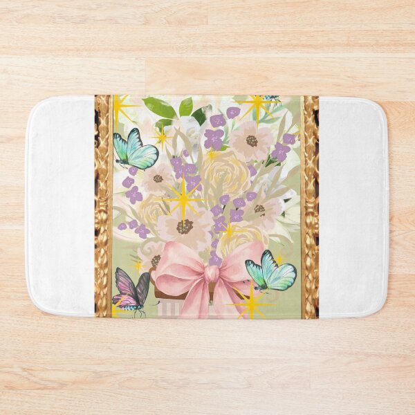 Item preview, Floral and butterfly framed gift designed and sold by Extremeallie.
