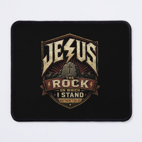 Item preview, Jesus is the rock - Rock and roll edition designed and sold by ChristianLife.