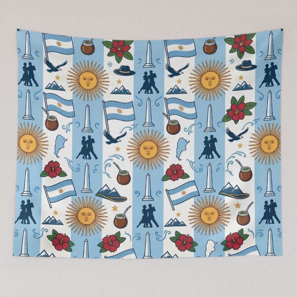 Item preview, Mate Condor Argentine Cultural Heritage Patterns Landscapes National  designed and sold by ART ATTACK ZONE.